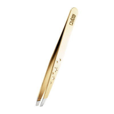 PINCE À ÉPILER ÉTOILE EN BIAIS - GOLD