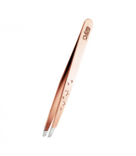PINCE À ÉPILER ÉTOILE EN BIAIS - ROSE GOLD