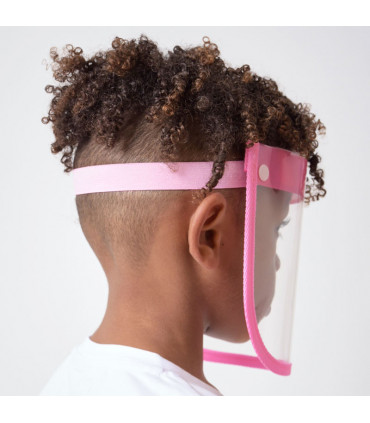 VISIÈRE ENFANT ROSE