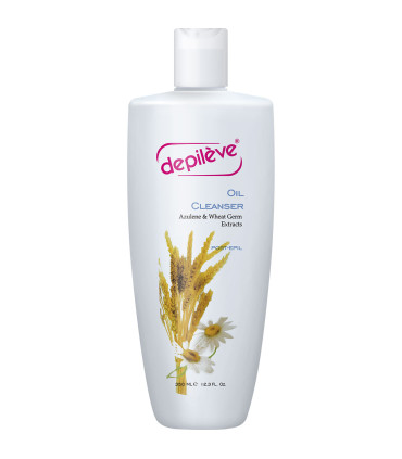 Huile nettoyante post-épilation - Extraits d'azulèe et de germe de blé 350 ml