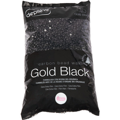 Cire sans bandes pastille Gold Black - 1 kg