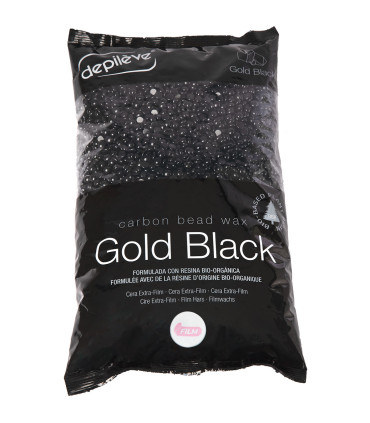 Cire sans bandes pastille Gold Black - 1 kg