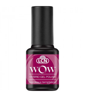 VERNIS WOW HYBRIDE GEL 8ML BORDEAUX TEMPTATION