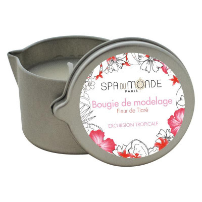 BOUGIE DE MODELAGE FLEUR DE TIARÉ - 35G